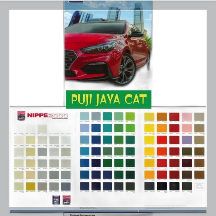 KATALOG WARNA CAT NIPPE 2000 NIPPON PAINT