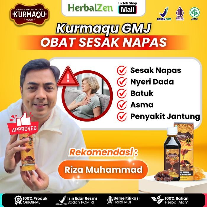 

Sale Kurmaqu Gmj Obat Herbal Sesak Napas Nyeri Dada Batuk Asma Penyakit Jantung 350 Gr - Honey