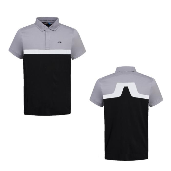 Polo shirt golf blockgry pria baju golf pria kaos golf pria man