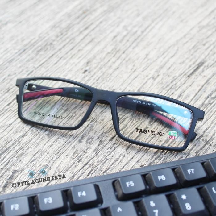 (Frame+Lensa) Frame Kacamata Tag Heuer Exclusive