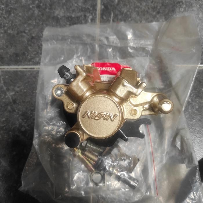 Pala Babi Belakang Kaliper Rem Supra X 125 Blade New 125 Ori Nissin