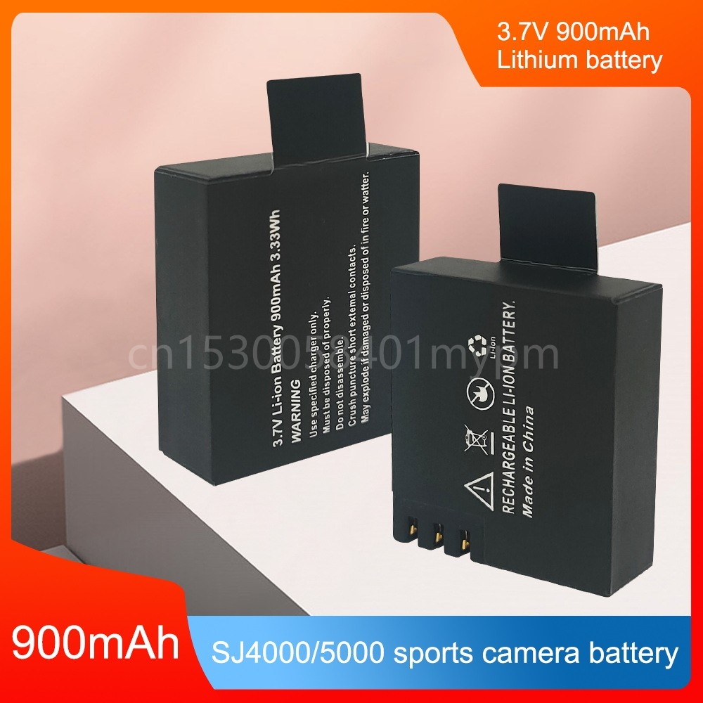 3.7V 900mAh SJ4000 Battery for SJCAM SJ5000 SJ6000 Sj7000 SJ8000