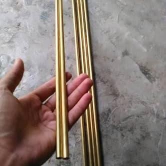 pipa kuningan od 8mm id 6mm x 400mm