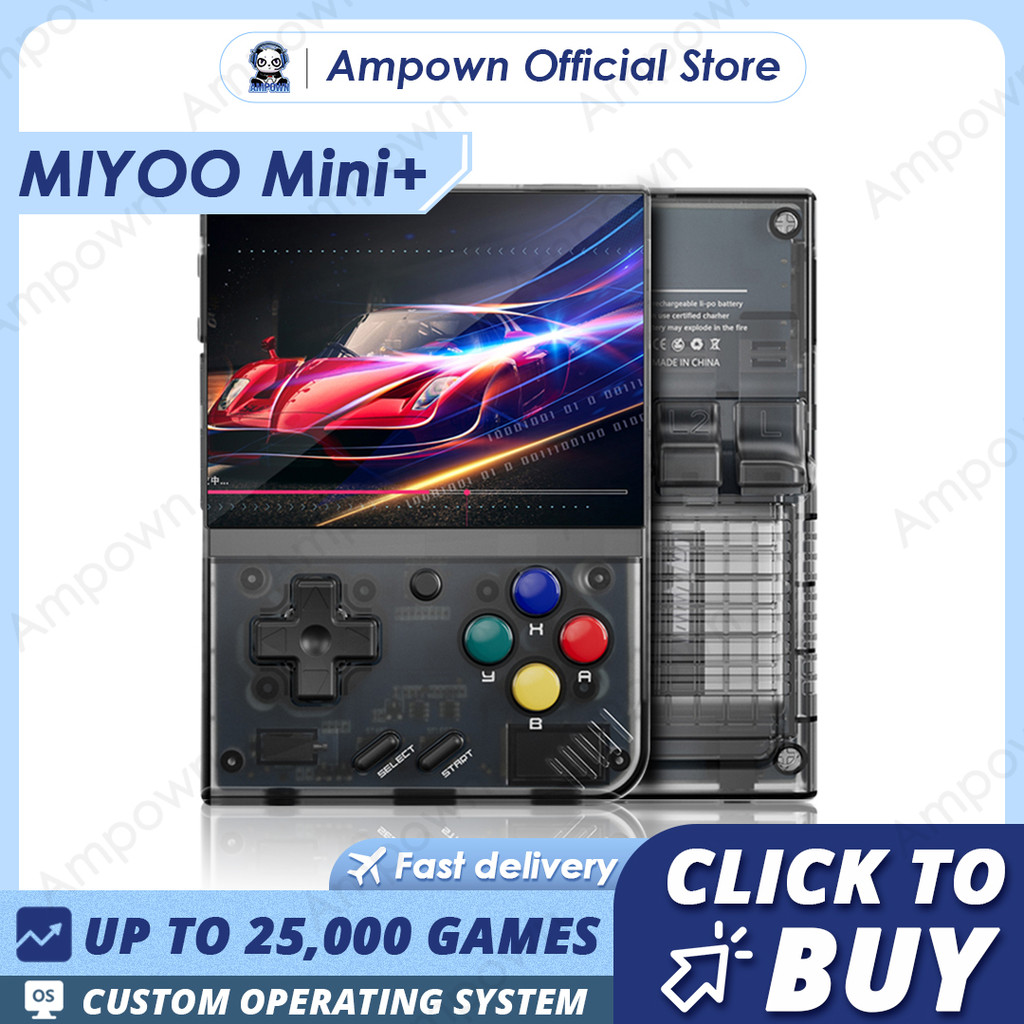 MIYOO Mini Plus Portable Retro Handheld Game Console V2 Mini+ IPS