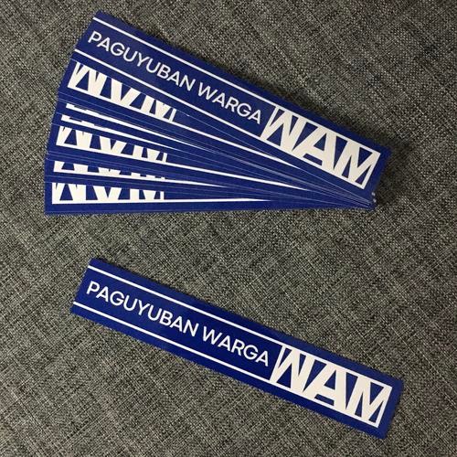 Sticker Paguyuban Warga Wheelsaroundme