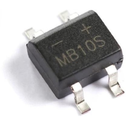 MB10S Diode Bridge Dioda Kuprok SMD mini 0.5A 1V mA SOP-4 *