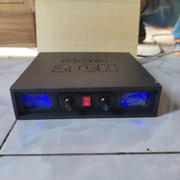 Power amplifier 2 channel CLASS D untuk miniatur ampli rakitan *