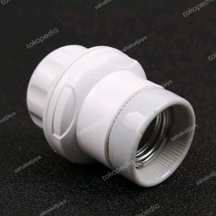 Fitting Lampu Gantung Keramik E27 Fitting Gantung *