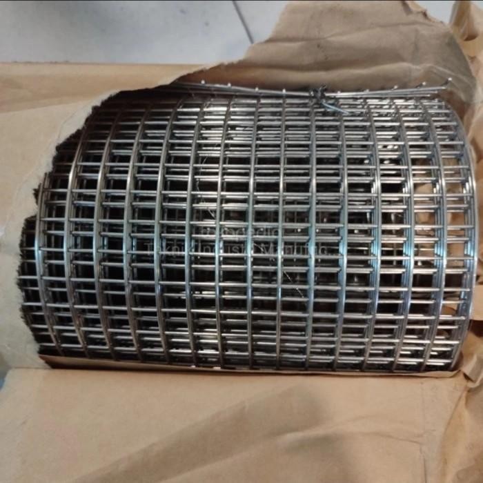 Wiremesh Galvanis / Kawat galvanis Mesh 12mm x 12mm tebal 1mm *