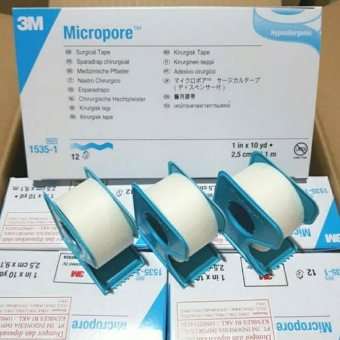 Micropore 3M / Plester Micropore / Surgical Tape 3M *