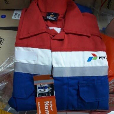 Weaack Pertamina Nomex Atau Coverall Nomex Pertamina Dupont *