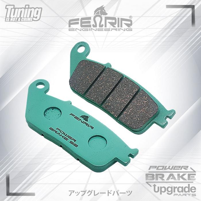 kampas rem depan Ceramic Fusion high grade untuk motor YAMAHA X-MAX 400 *