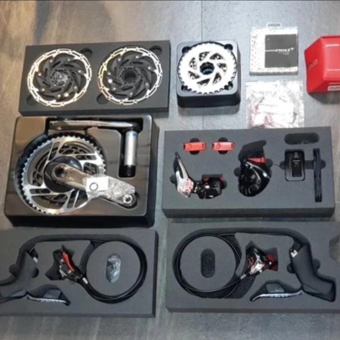 Groupset SRAM RED eTap AXS 12 Speed Power Meter Crank *