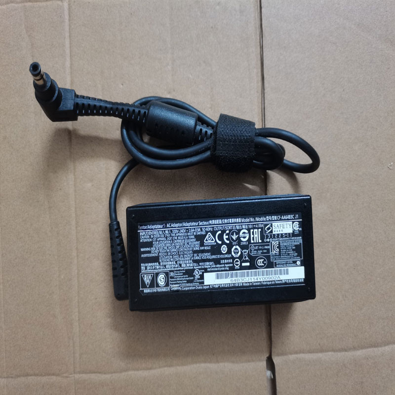 OEM 16V 4.06A 65W CF-AA64B3C J1 1.6A-0.9A AC Adapter For Panasonic Toughpad FZ-G1 Laptop Original Pu