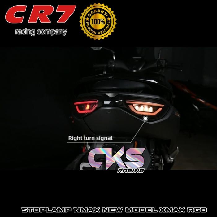 New Lampu Stop Nmax New Rgb 20 Mode Model Xmax Stoplamp Nmax New Lampu Cr7