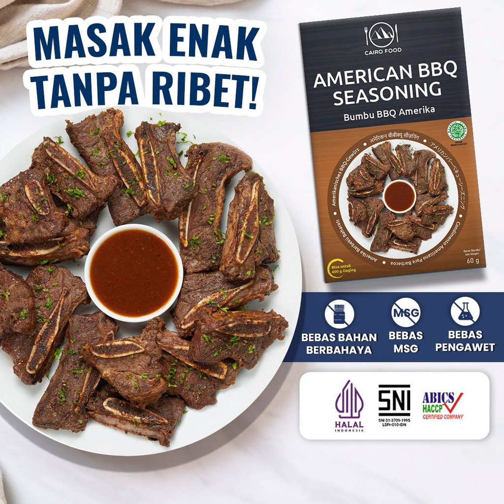 

Bumbu American BBQ Sehat - Cairo Food