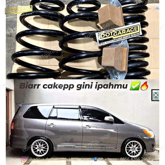 Loweringkit Per Custom Toyota Innova Bensin (GNKI/Reborn) Not Eibach