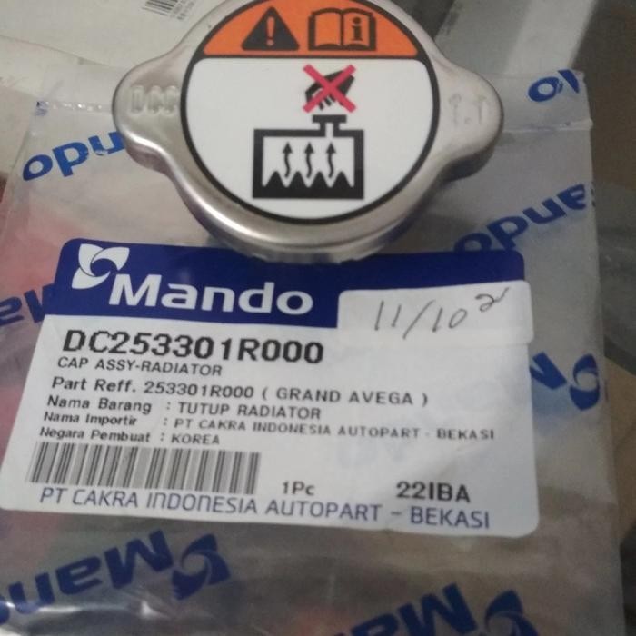 Tutup Radiator Kia All New Rio Picanto