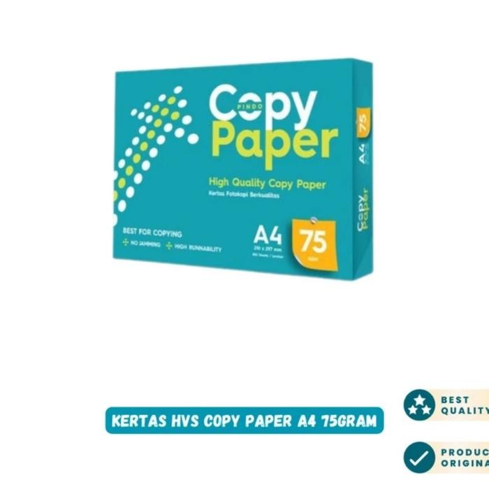 

Kertas Hvs A4 75 Gram Copypaper Pasti Ori