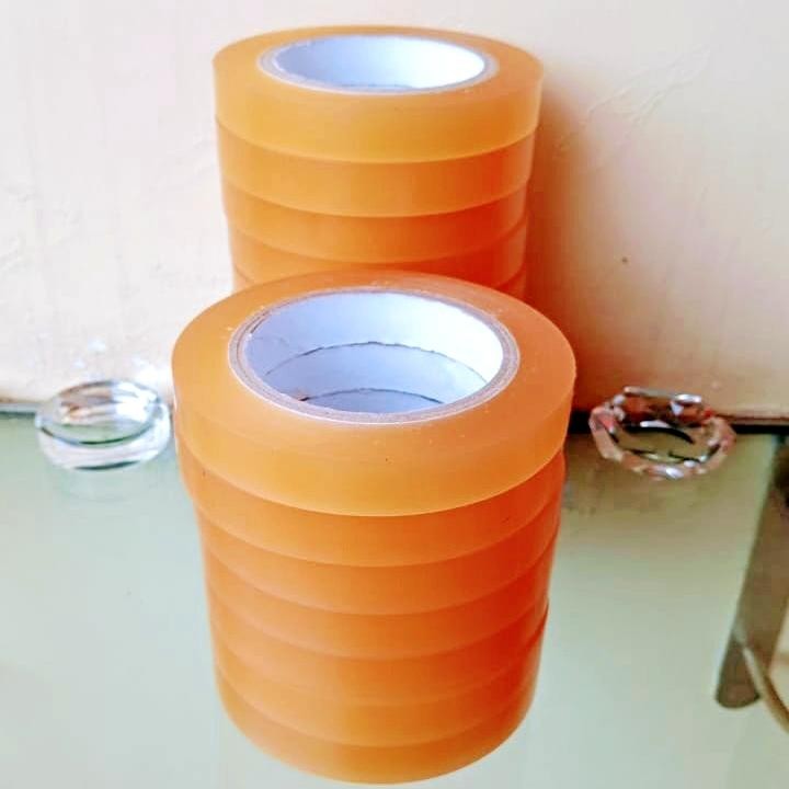 

FLYHOME Lakban solasi 1inci 90yard 24x90 yard isolasi 2jari tape trans - 24X90Y ECO
