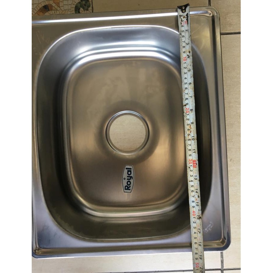 [Expert] BAK CUCI PIRING ROYAL SB 42 / SINK ROYAL SB 42 1 LOBANG