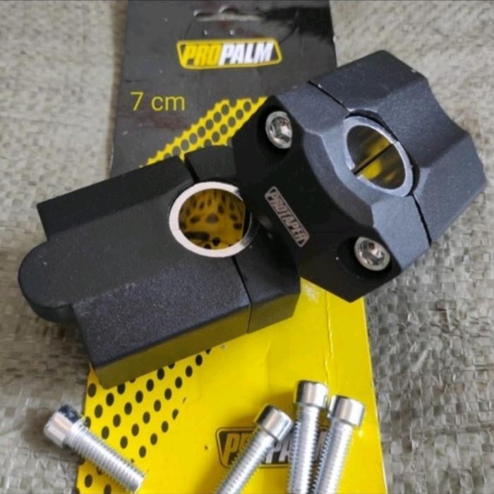 Raiser Riser peninggi stang protaper stir motor Panjang 7cm sepasang m