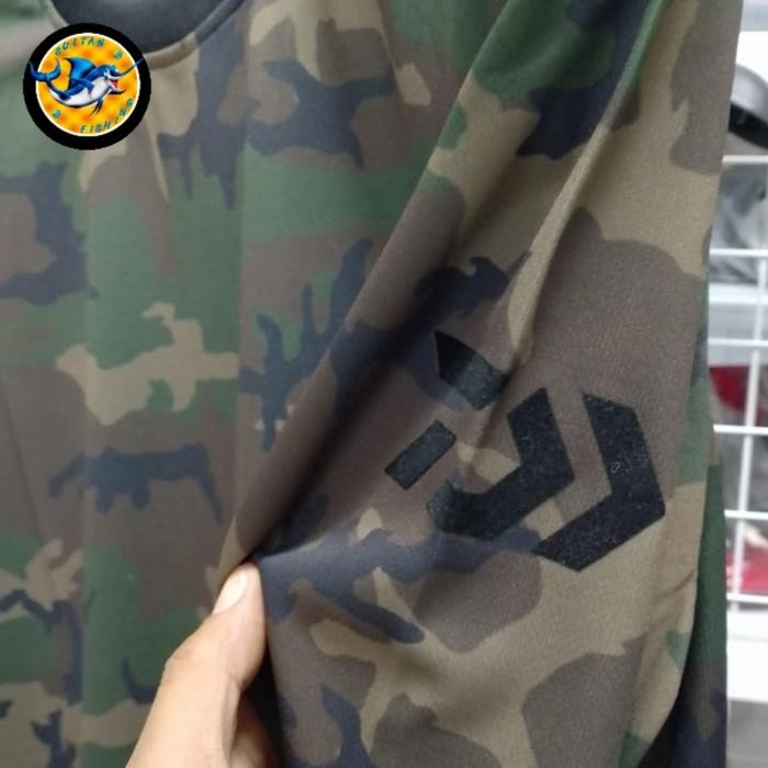 BEST SELLER JERSEY MANCING DAIWA DAS-5218E CAMOUFLAGE M L XL ORIGINAL APPAREL TERMURAH