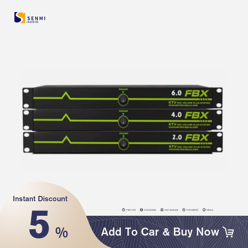 Audio Feedback Suppressor Automatic Processor Professional Conference Microphone System For Stage