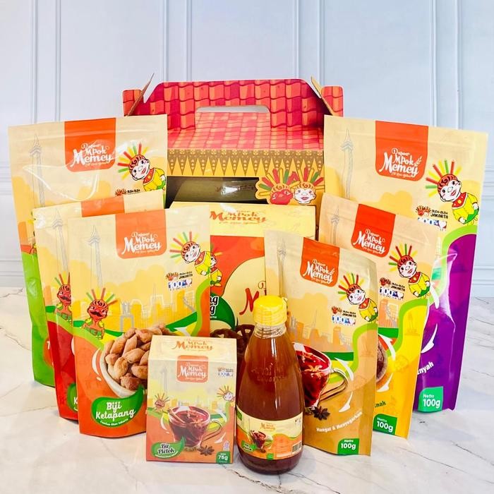 

ORIGINAL Hampers Lebaran / Paket Hampers Dapoer Mpok Memey / Paket Hampers Makanan Khas Betawi /