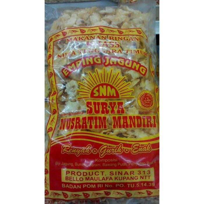 

SIAPKIRIM Emping Jagung makanan ringan khas NTT READY STOCK