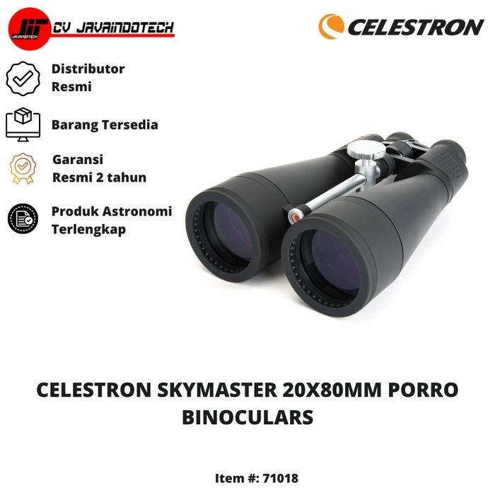 Jual Teropong Binokular Celestron SkyMaster 20x80