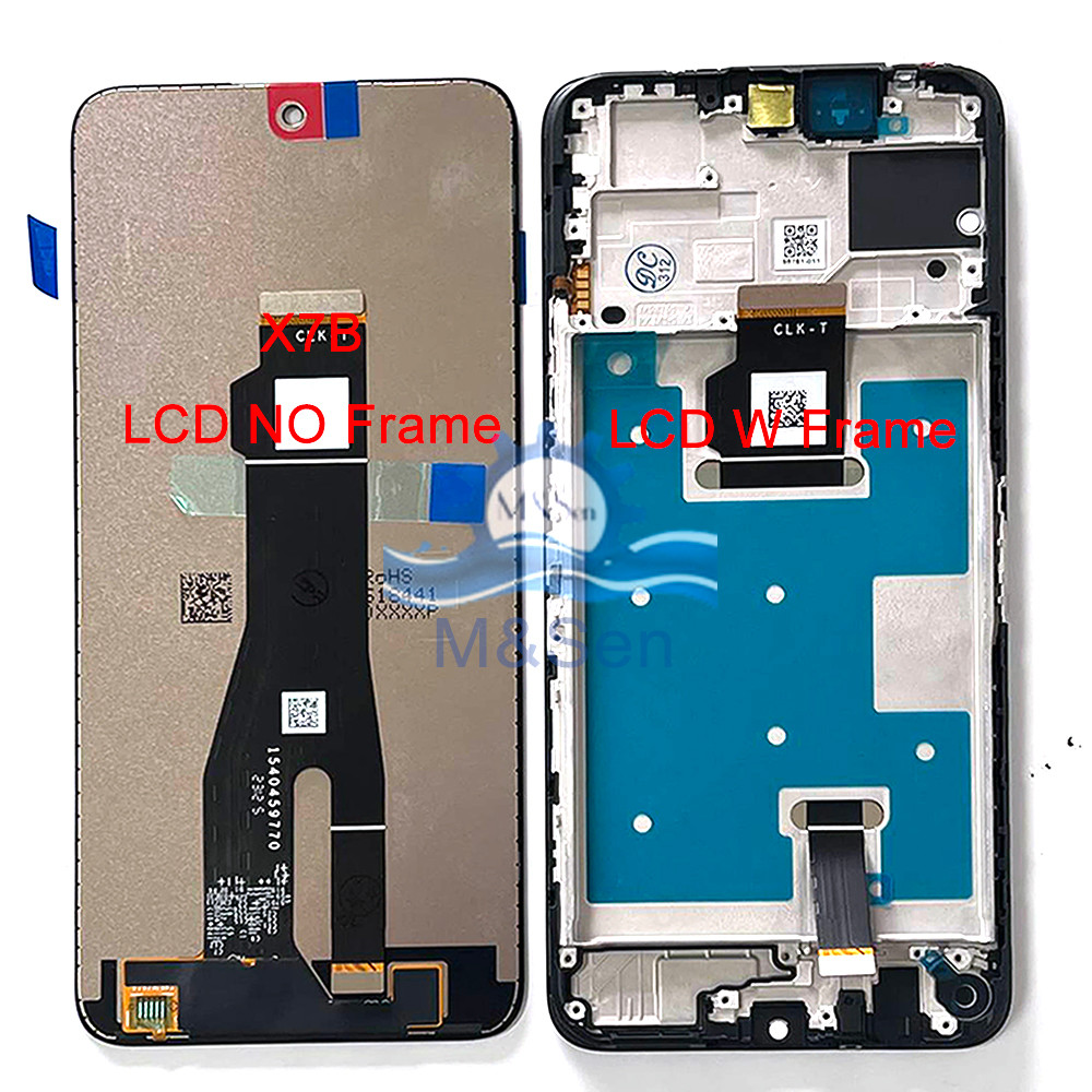 Original For Huawei Honor X7B LCD Display Screen Touch Panel Digitizer For Honor X7B  Frame