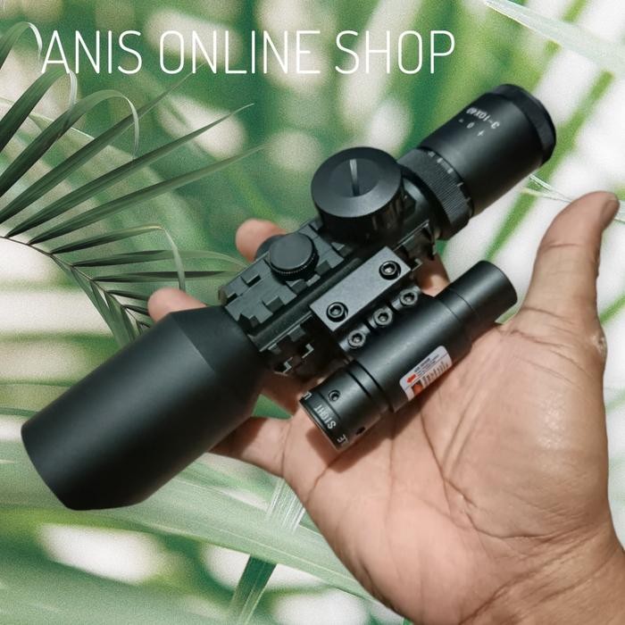 Teleskope dan laser merah M9 LS 3-10x42E/telescope