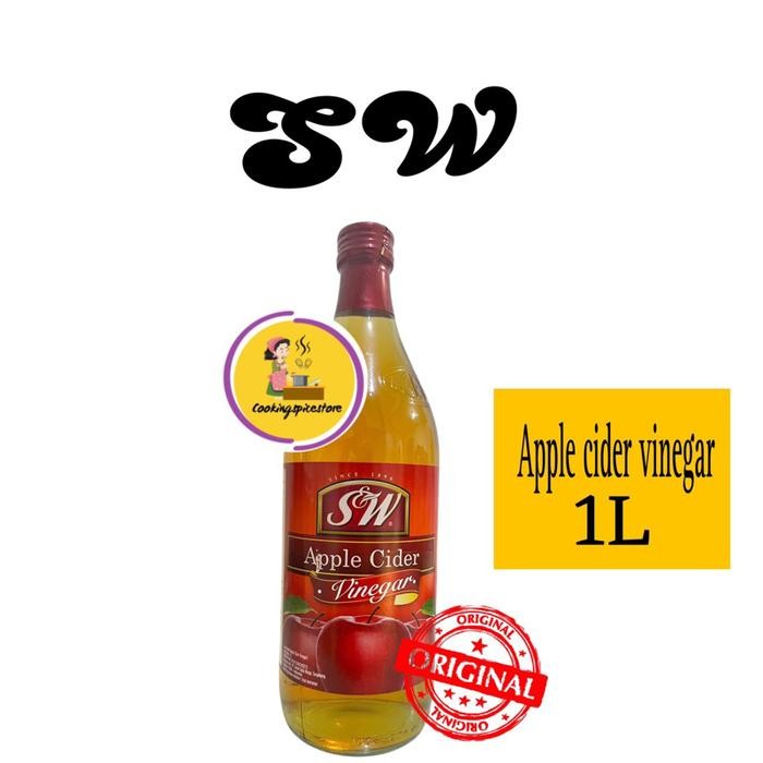 

SW S&W Apple Cider Vinegar 946ml Cuka Apel