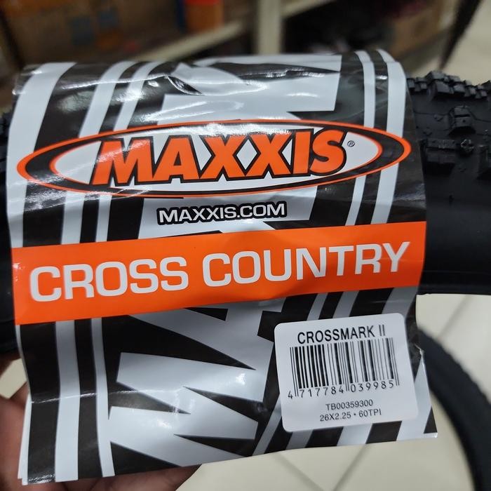 Maxxis 26 X 225 Crossmark Ii Wired - Ban Luar 26 X 2.25 Maxxis Crossmark 2 Wire Ringan Satuan
