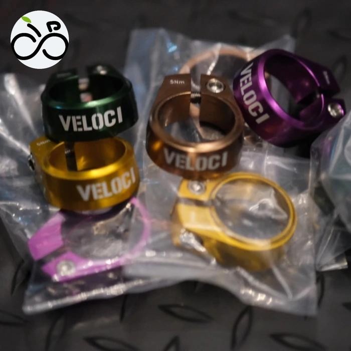 Seatclamp Veloci Ukuran 30Mm Untuk Surly Darkrock Dan Frame Chromoly Lainnya
