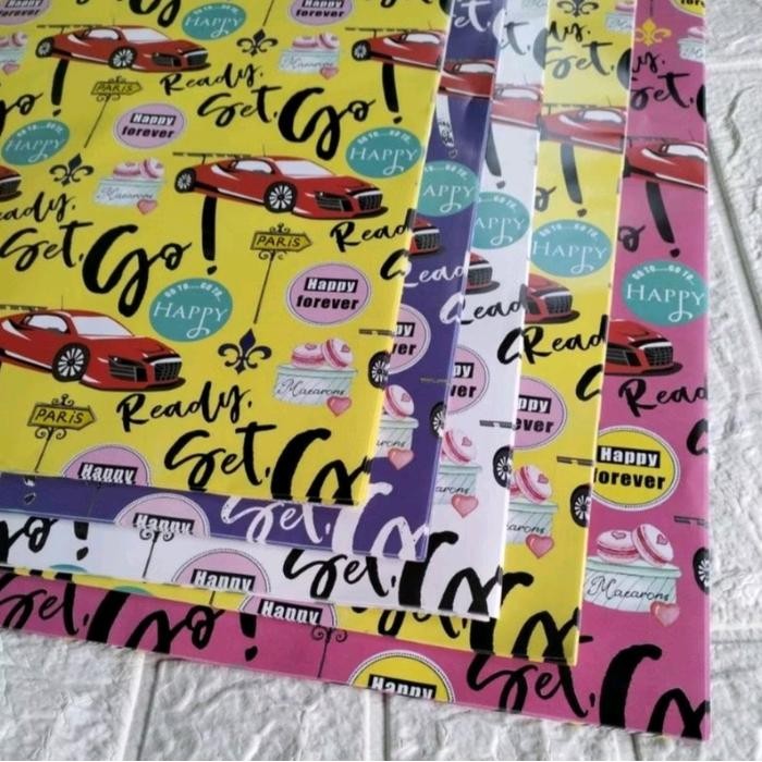 

Kertas Kado Sinar Dunia Fancy isi 50 lembar 5 Motif murah meriah - Sidu - Hadiah