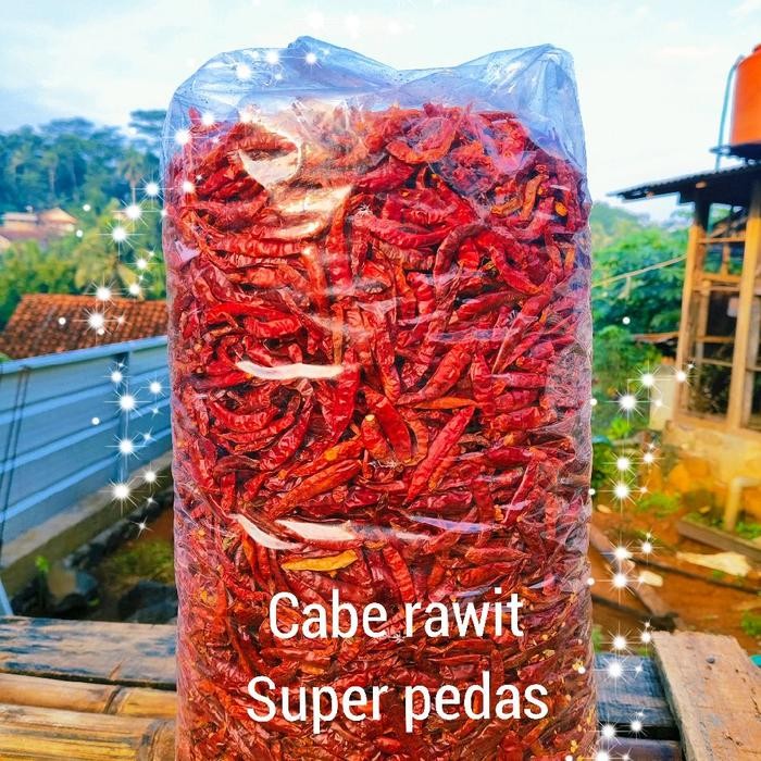 CABE RAWIT TEJA KERING PREMIUM SUPER PEDAS 1KG Alami