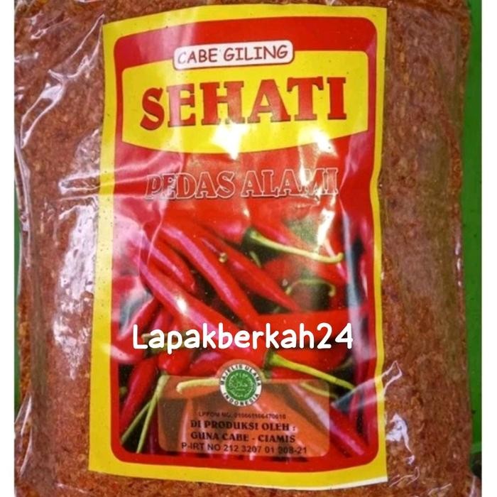 

( 1kg ) CABE BUBUK KASAR SEHATI PEDAS POLL
