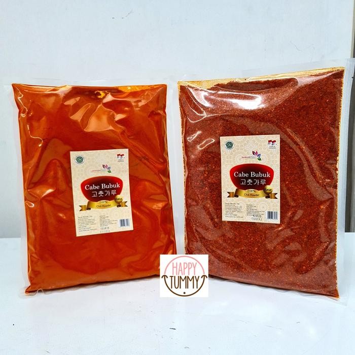 

GOCHUGARU bubuk cabe kasar halus original pedas JSF 1kg
