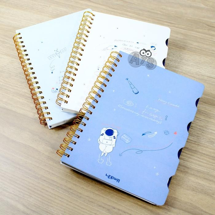 

Note Book B5 Spiral / Buku Tulis B5 Spiral Space&Vangogh