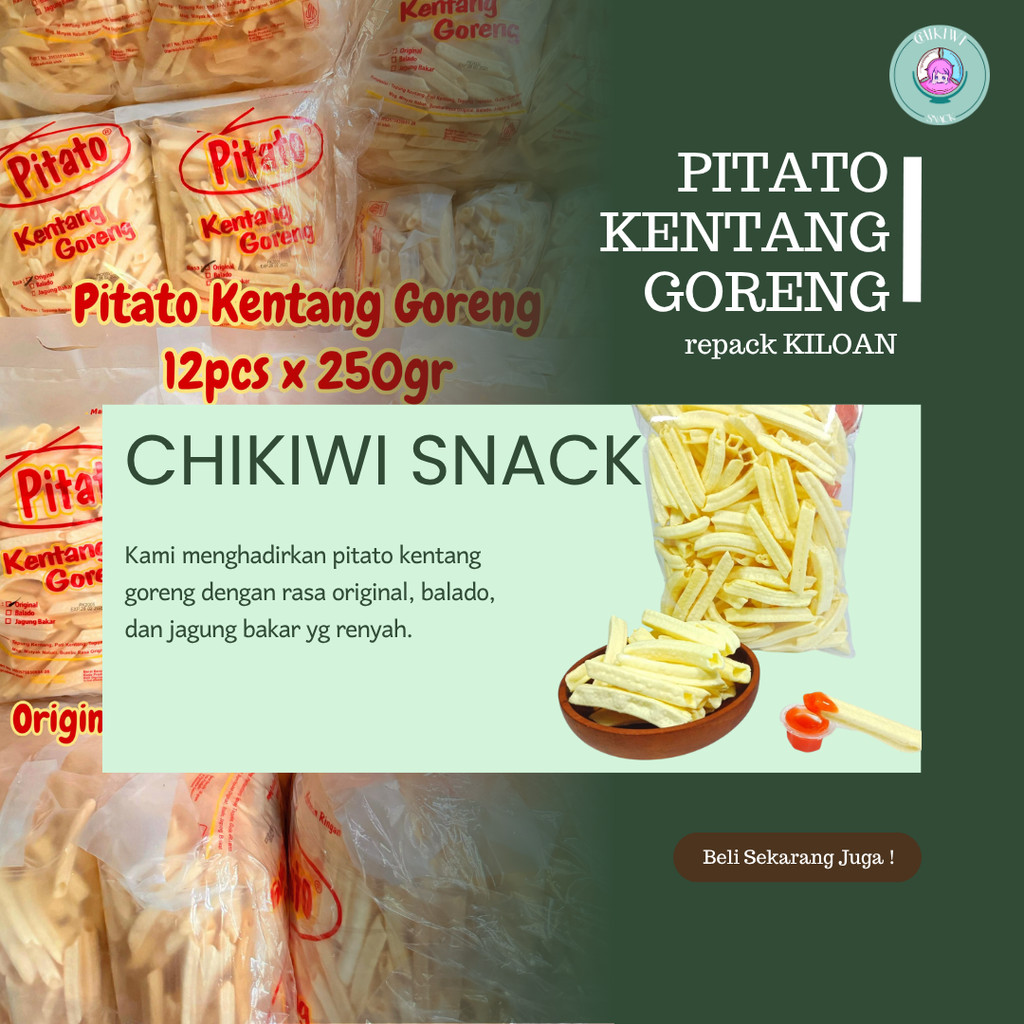 

PITATO ORIGINAL KENTANG LARIS ENAK MURAH SERBA 15RIBU