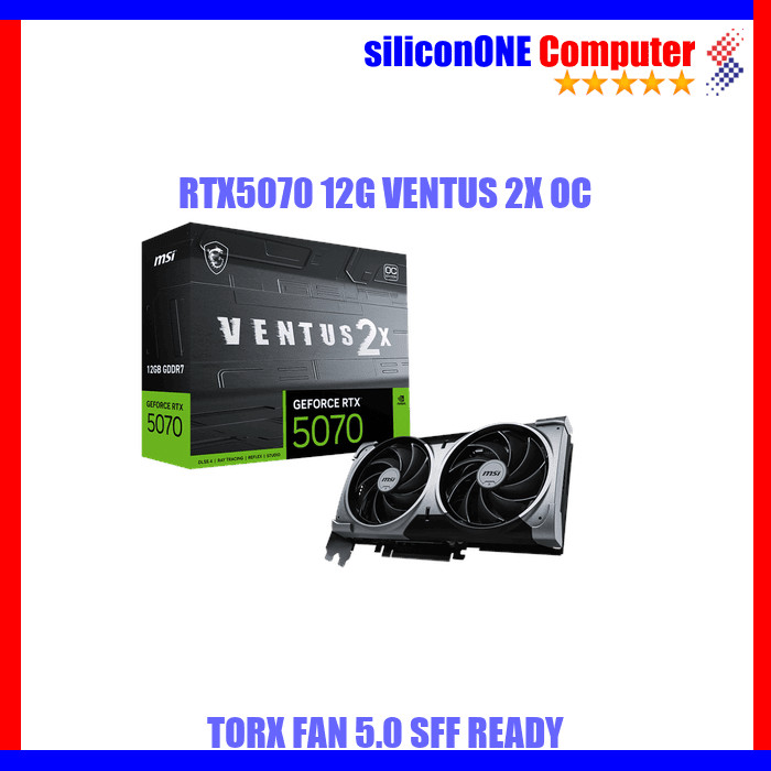 MSI RTX5070 12G VENTUS 2X OC