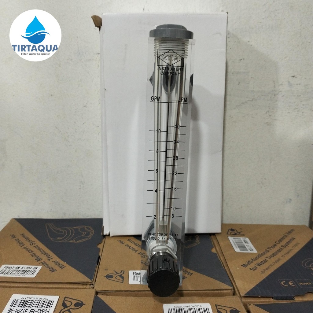flow meter regulator 10 gpm /40 LPM