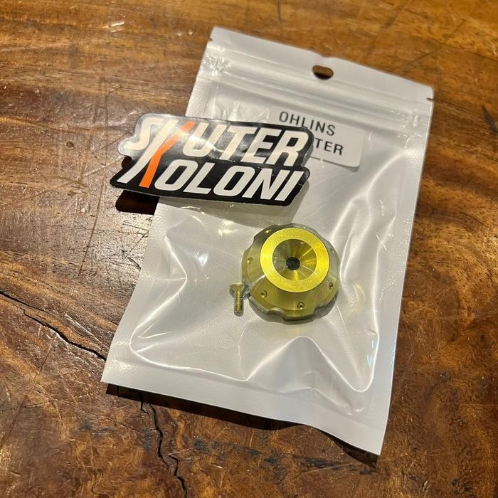 Titanium ohlins Adjuster Preload Cap universal ohlins Vespa & motor