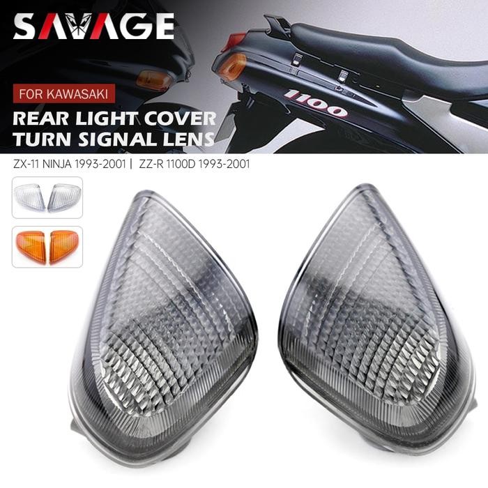 Rear Turn Signal Light Lens For KAWASAKI ZZR1100D ZZR 1100 D ZX-11