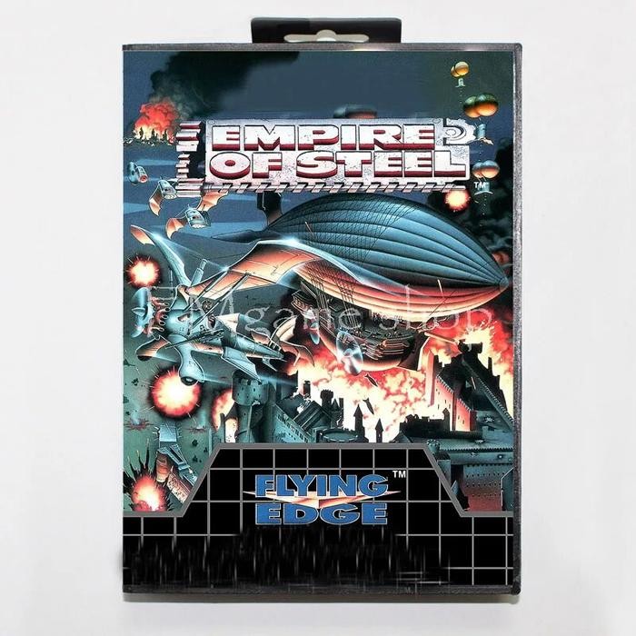 Empire of Steel With Retail Box For 16 bit MD Video Game Console Card
