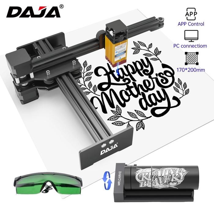 DAJA Laser Engraver CNC Machine DIY Portable Laser Engraving Machine