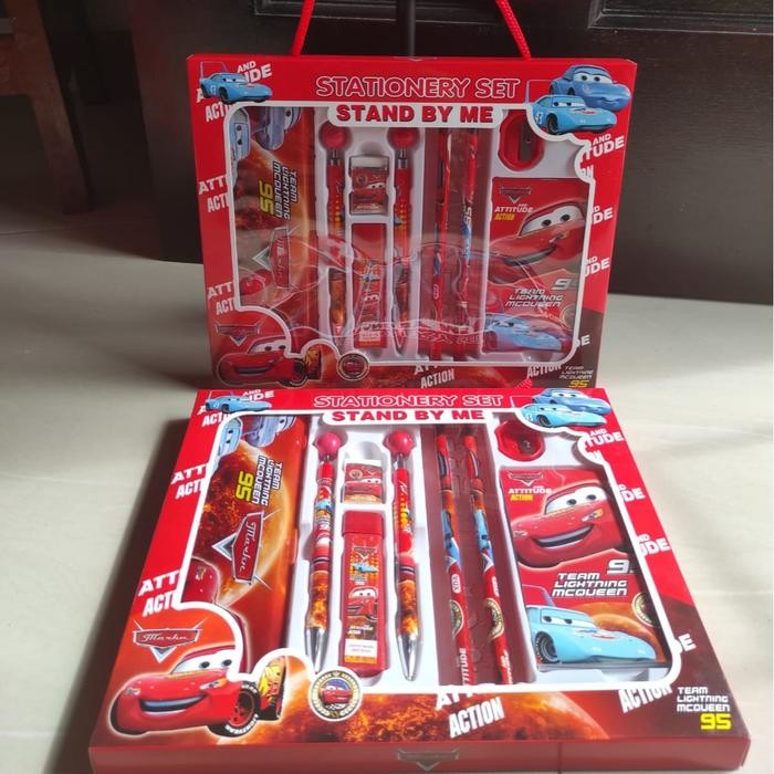 

Lucky Cat - Set Stationery Alat Tulis Set Perlengkapan Sekolah Alat Tulis Sekolah Set Stationery