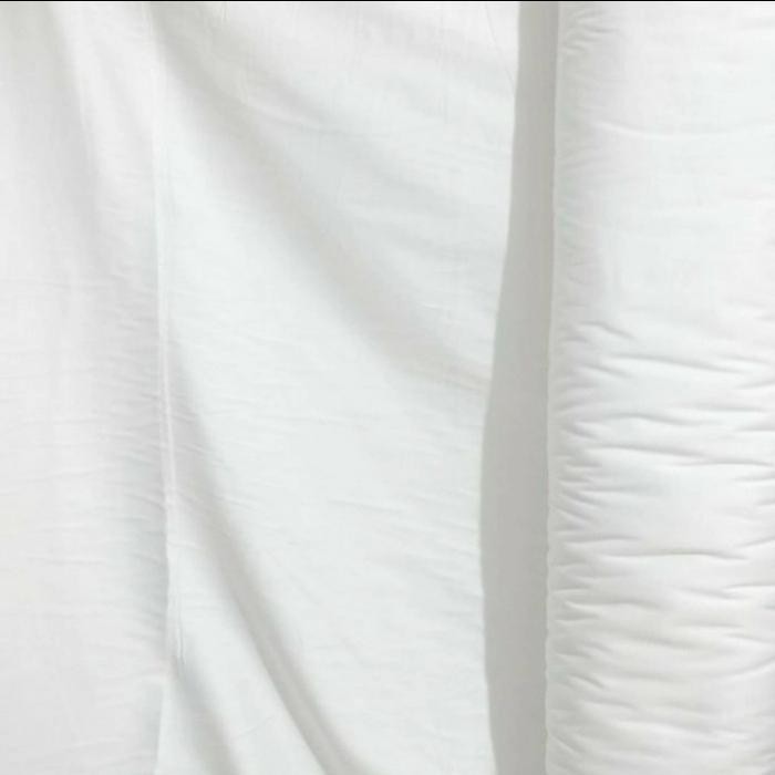SIAPKIRIM Kain Sprei Polos Putih Kain sprei rofiber lebar 240cm READY STOCK